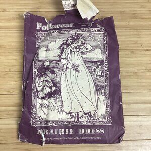 Sewing Pattern Folkwear 201 Prairie Dress and Nightgown